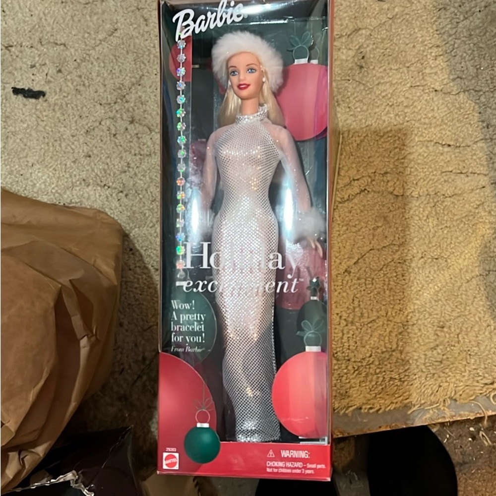 BARBIE Holiday Excitement NRFB. NWT